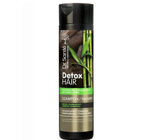 Dr. Sante -  Dr. Sante Detox Hair – szampon regenerujący do włosów z węglem bambusowym (250 ml)